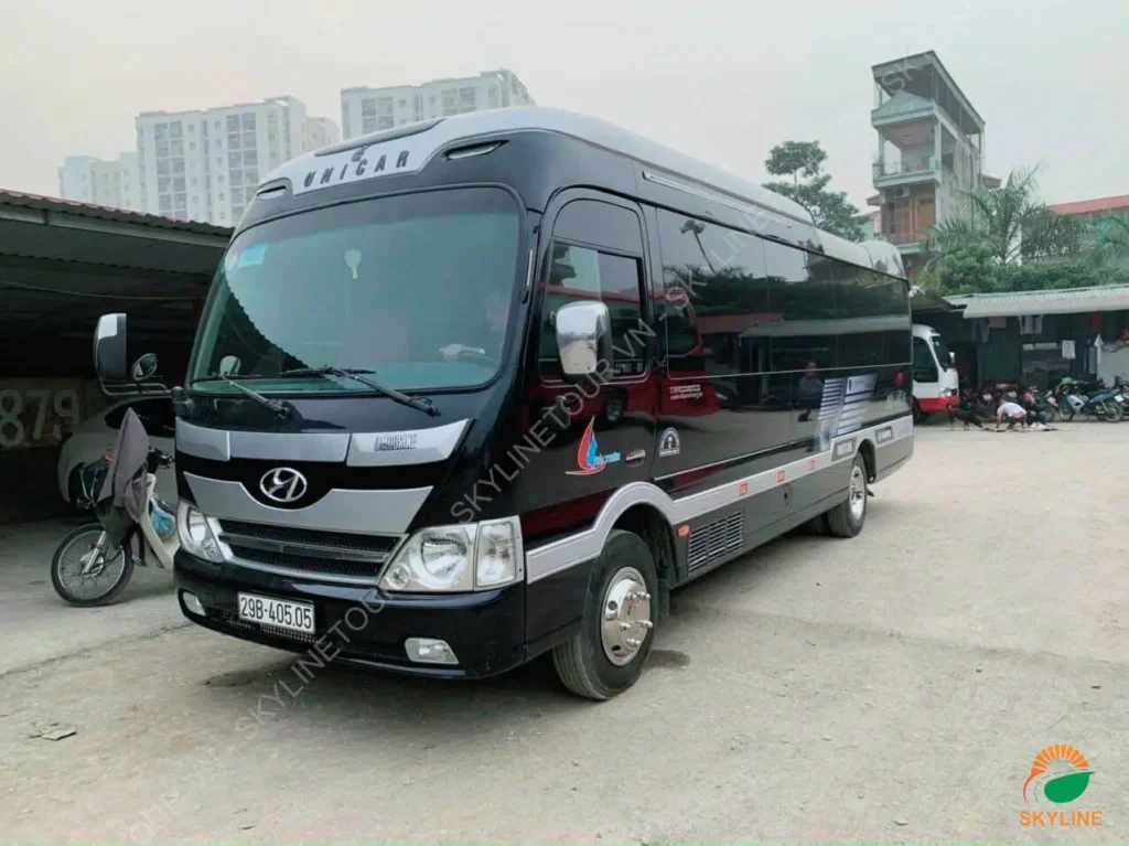 Thuê xe 16 chỗ Fuso Limousine tại Hà Nội giá tốt | Skyline