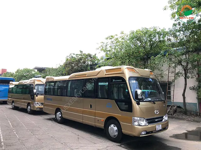 Thuê xe 29 chỗ Hyundai Tracomeco -07