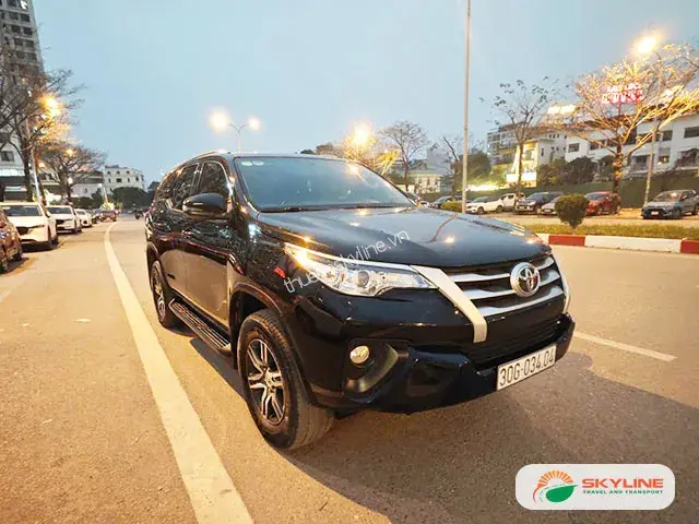 Thuê xe 7 chỗ đi Biển Quỳnh | Thuê xe Skyline 02