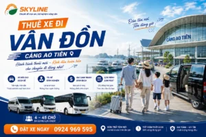 Bảng giá thuê xe đi Vân Đồn 2026 | Thuê Xe Skyline
